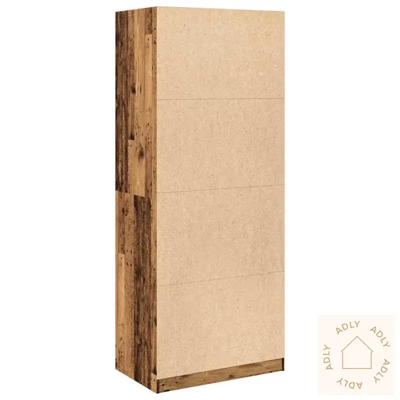 Garderobe Gammelt Tre 80X50X200 Cm Konstruert Tre