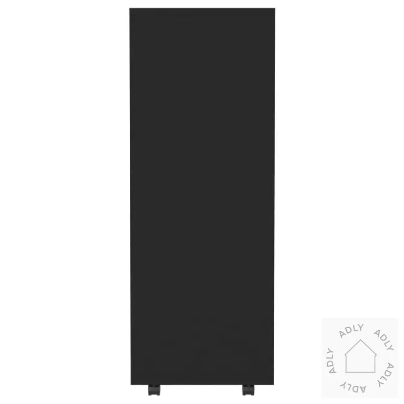 Garderobe Svart 80X40X110 Cm Konstruert Tre