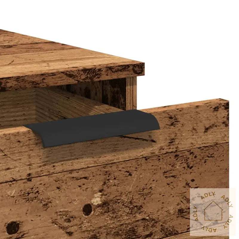 Skap For Skrivebord Gammelt Tre 33X50X75 Cm Konstruert Tre