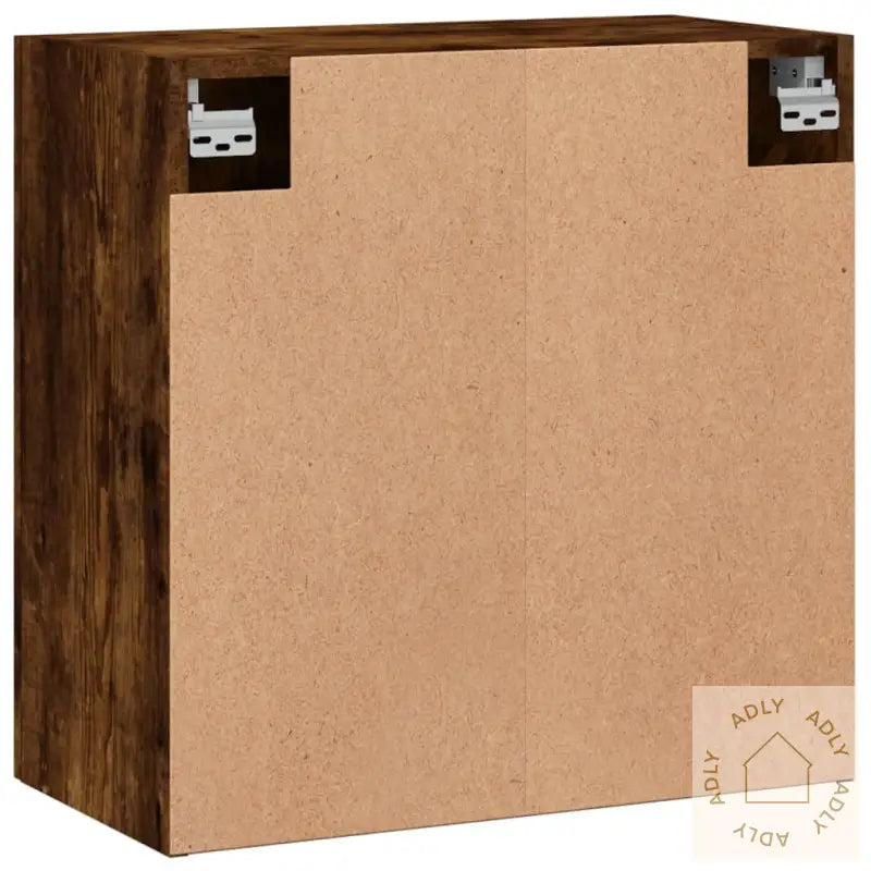 Veggskap Røkt Eik 60X31X60 Cm Konstruert Tre