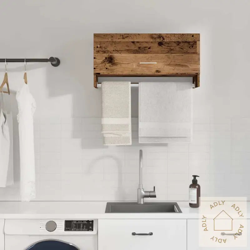 Garderobe Gammelt Tre 70X32,5X35 Cm Konstruert Tre