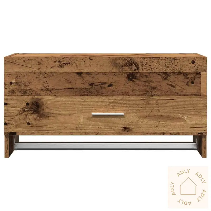 Garderobe Gammelt Tre 70X32,5X35 Cm Konstruert Tre