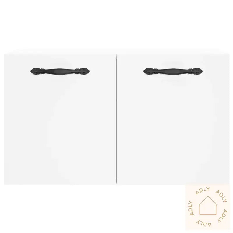 Veggskap Hvit 60X36,5X35 Cm Konstruert Tre