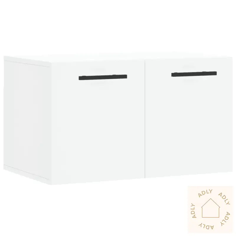 Veggskap Hvit 60X36,5X35 Cm Konstruert Tre