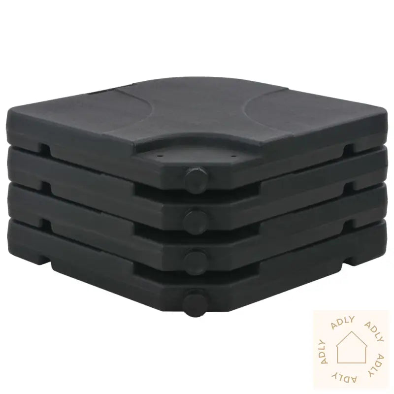 Hageparasoll Med Bærbar Fot Gråbrun