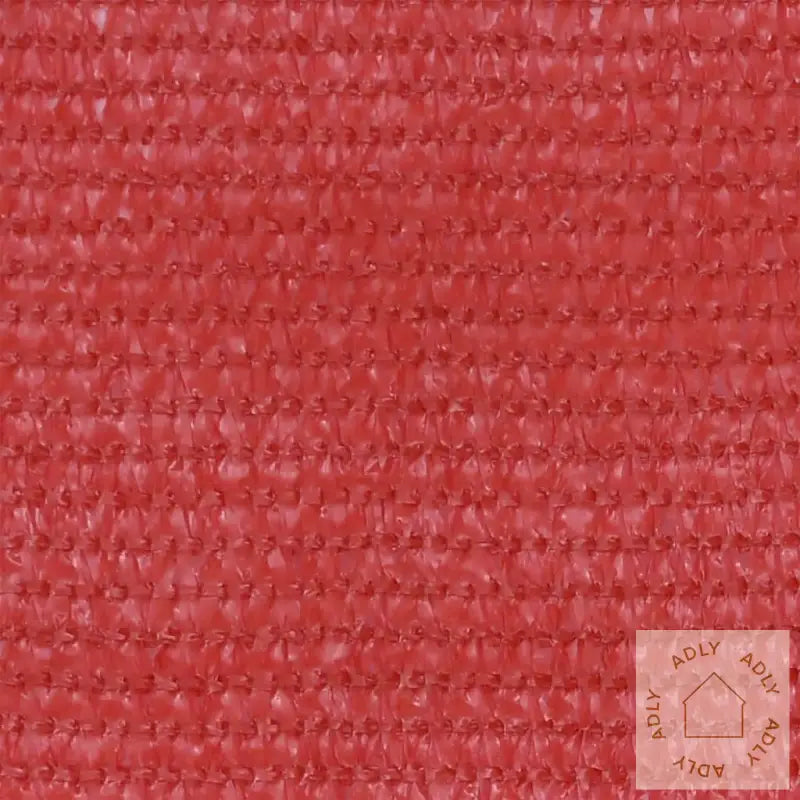 Balkongskjerm Rød 75X300 Cm Hdpe