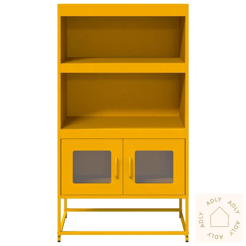Highboard Sennepsgul 68X39X123 Cm Stål