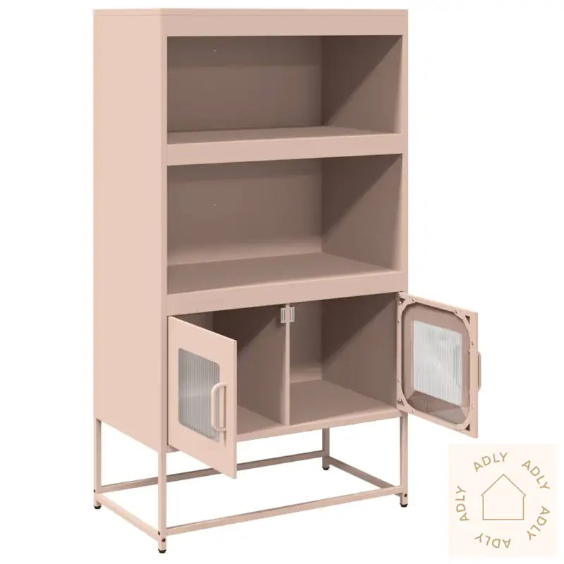 Highboard Rosa 68X39X123 Cm Stål