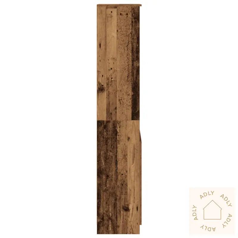 Highboard Gammelt Tre 50X35X180 Cm Konstruert Tre