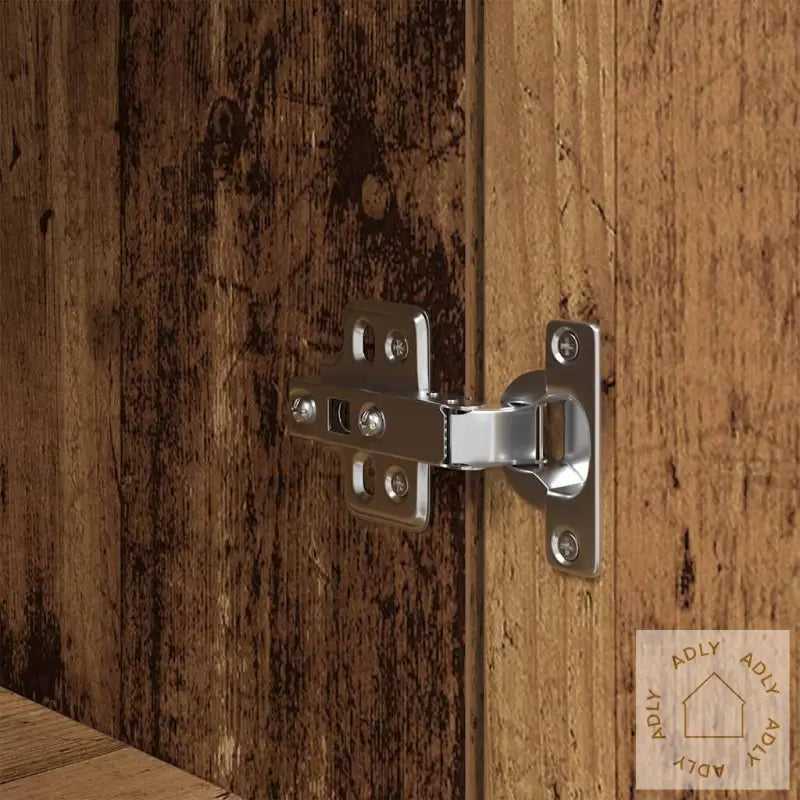 Highboard Gammelt Tre 50X35X180 Cm Konstruert Tre