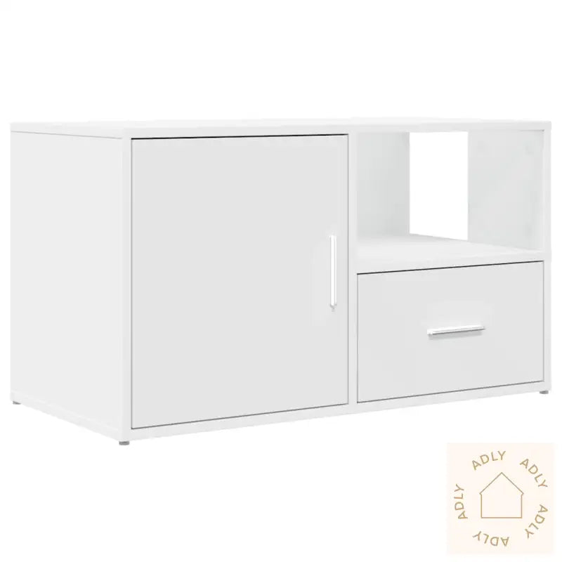 Hjørneskap Hvit 200X40X45 Cm Konstruert Tre