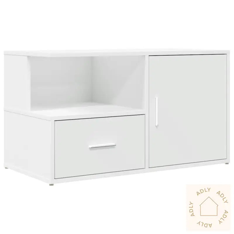 Hjørneskap Hvit 200X40X45 Cm Konstruert Tre