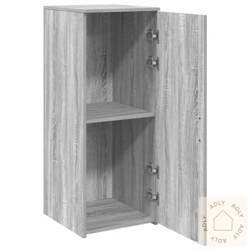 Oppbevaringsskap Grå Sonoma 40X45X103,5 Cm Konstruert Tre