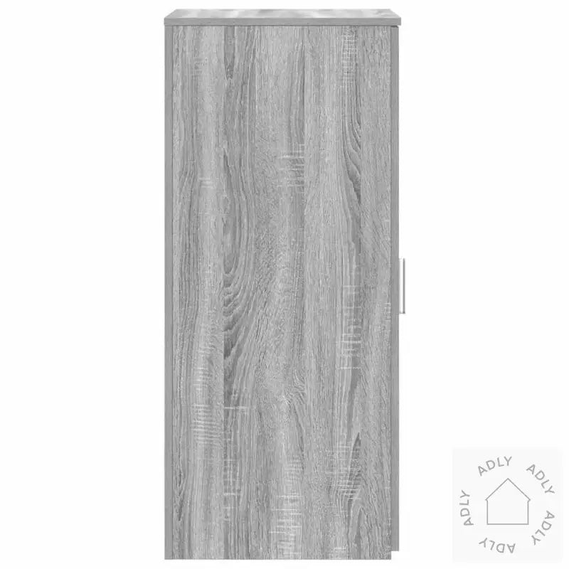 Oppbevaringsskap Grå Sonoma 40X45X103,5 Cm Konstruert Tre