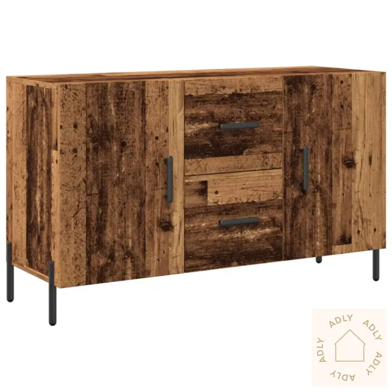 Skjenk Gammelt Tre 100X36X60 Cm Konstruert Tre