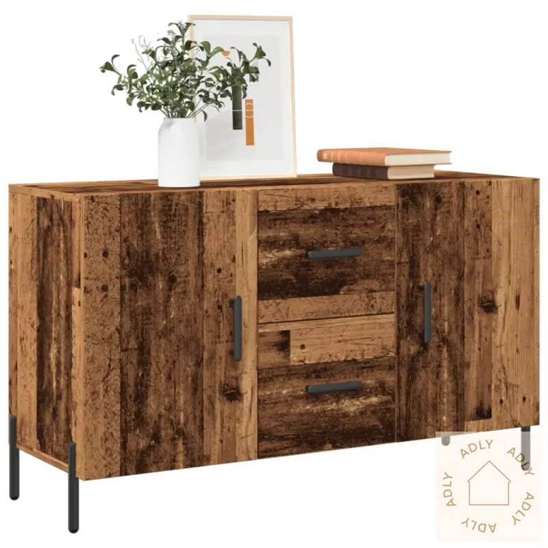 Skjenk Gammelt Tre 100X36X60 Cm Konstruert Tre