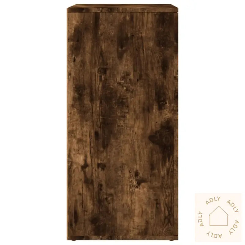 Skjenk Røkt Eik 79X38X80 Cm Konstruert Tre