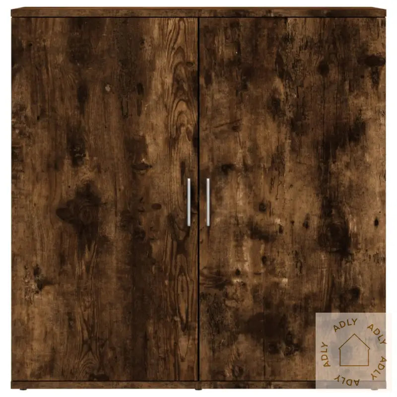 Skjenk Røkt Eik 79X38X80 Cm Konstruert Tre