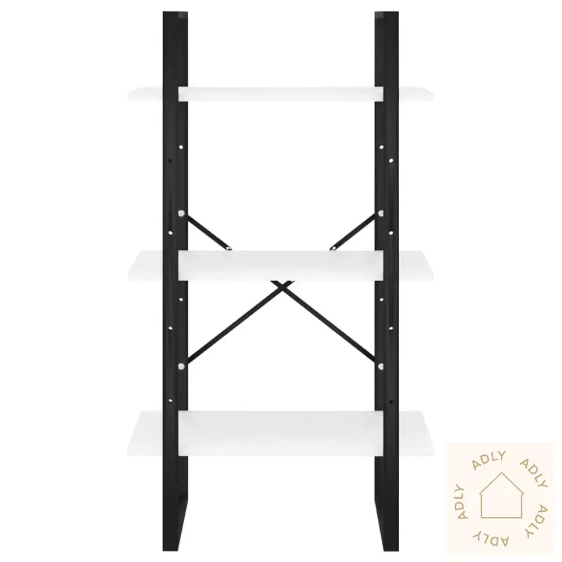 Oppbevaringshylle Hvit 60X30X105 Cm Konstruert Tre