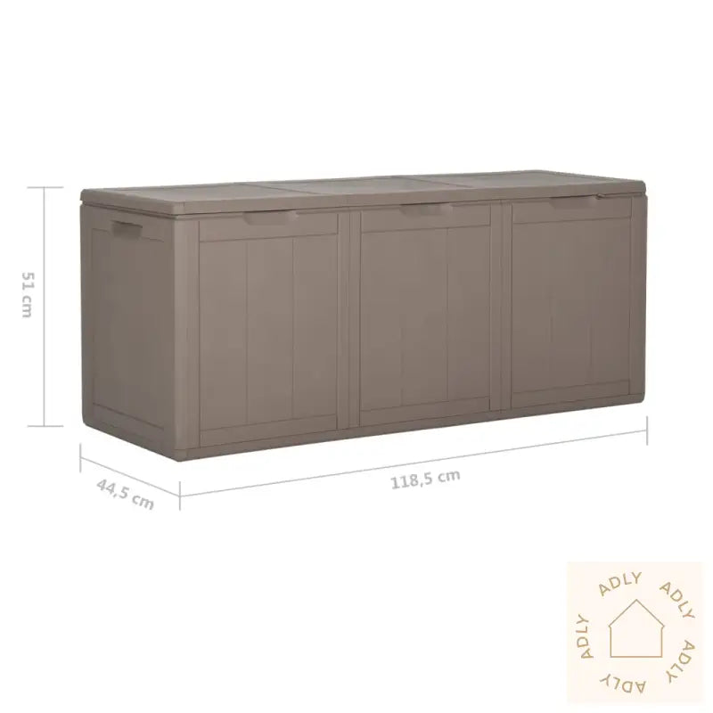 Putekasse For Hage 270 L Brun Pp-Treutseende