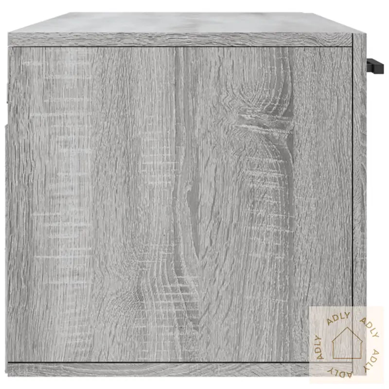 Veggskap Grå Sonoma 100X36,5X35 Cm Konstruert Tre