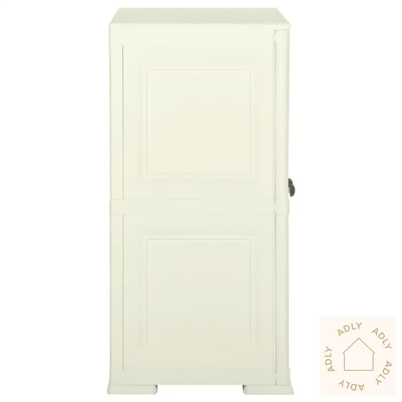 Plastskap 79X43X85,5 Cm Tredesign Vaniljeis