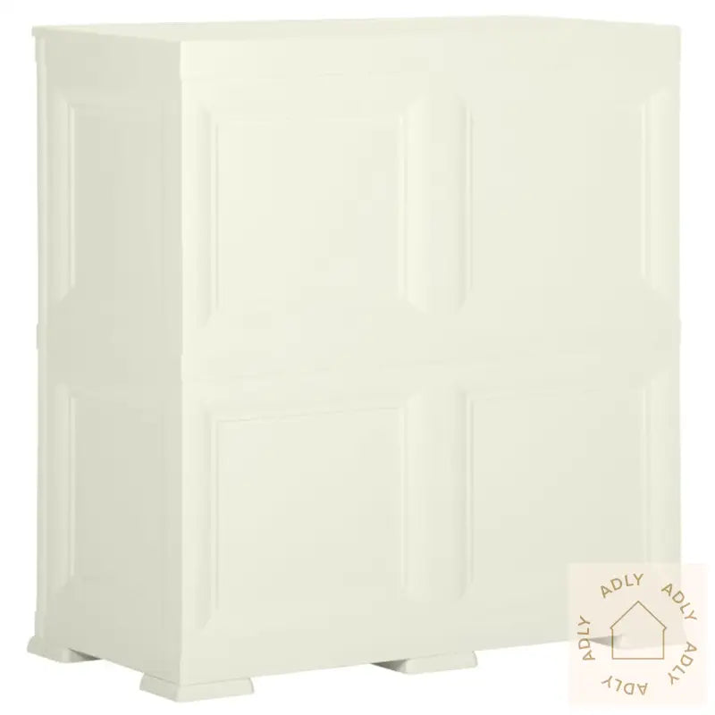 Plastskap 79X43X85,5 Cm Tredesign Vaniljeis