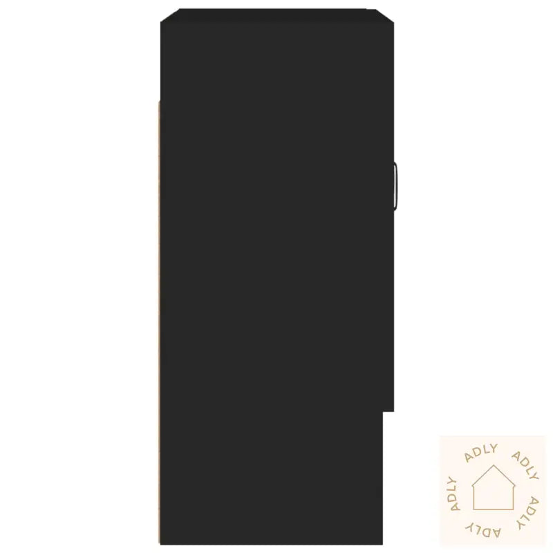 Veggskap Svart 60X31X70 Cm Konstruert Tre