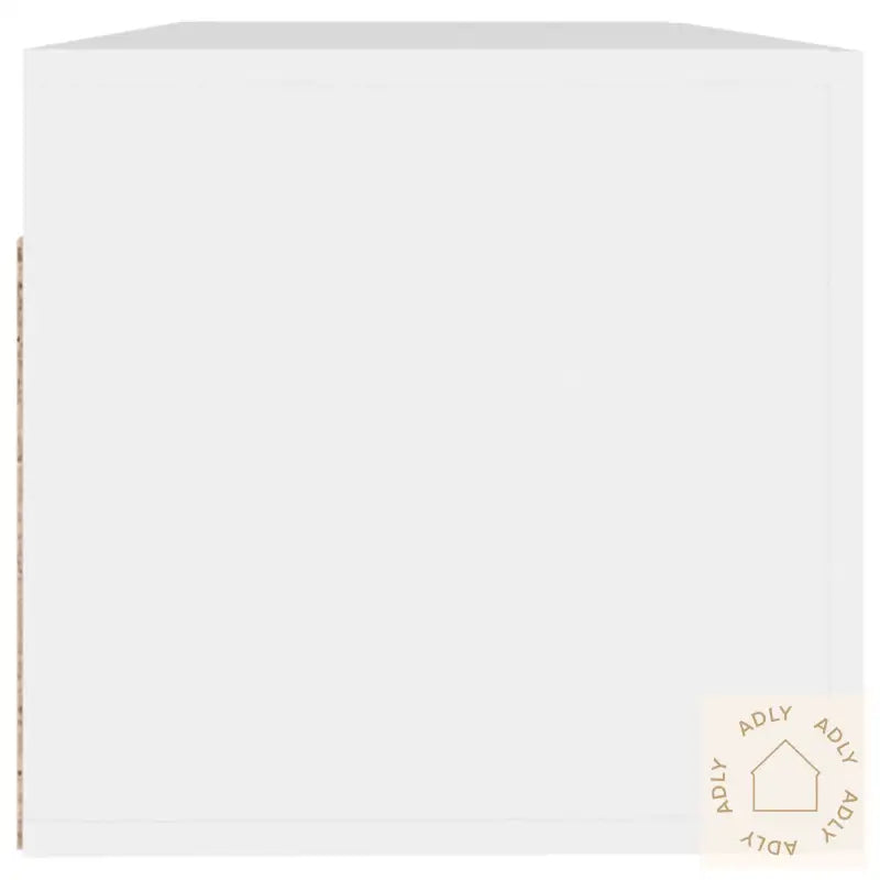 Veggskap Hvit 100X36,5X35 Cm Konstruert Tre