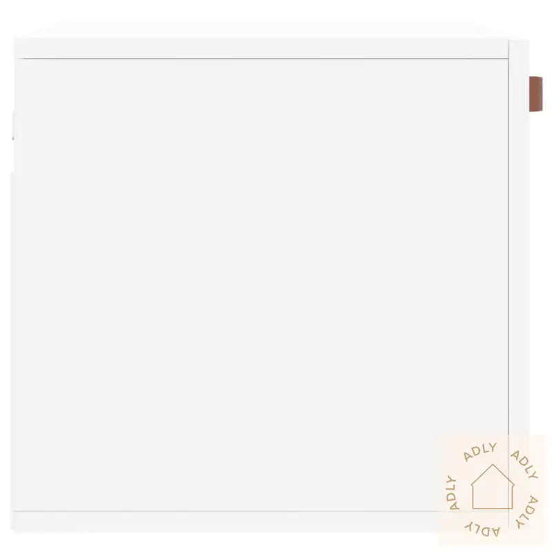 Veggskap Hvit 60X36,5X35 Cm Konstruert Tre