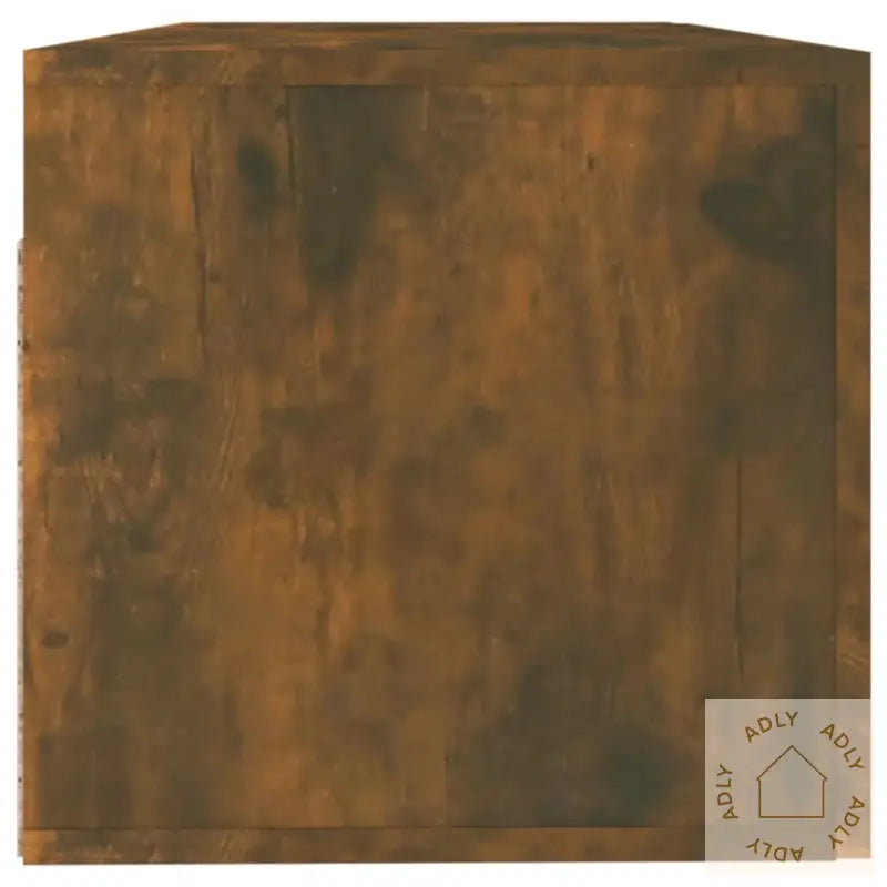Veggskap Røkt Eik 100X36,5X35 Cm Konstruert Tre