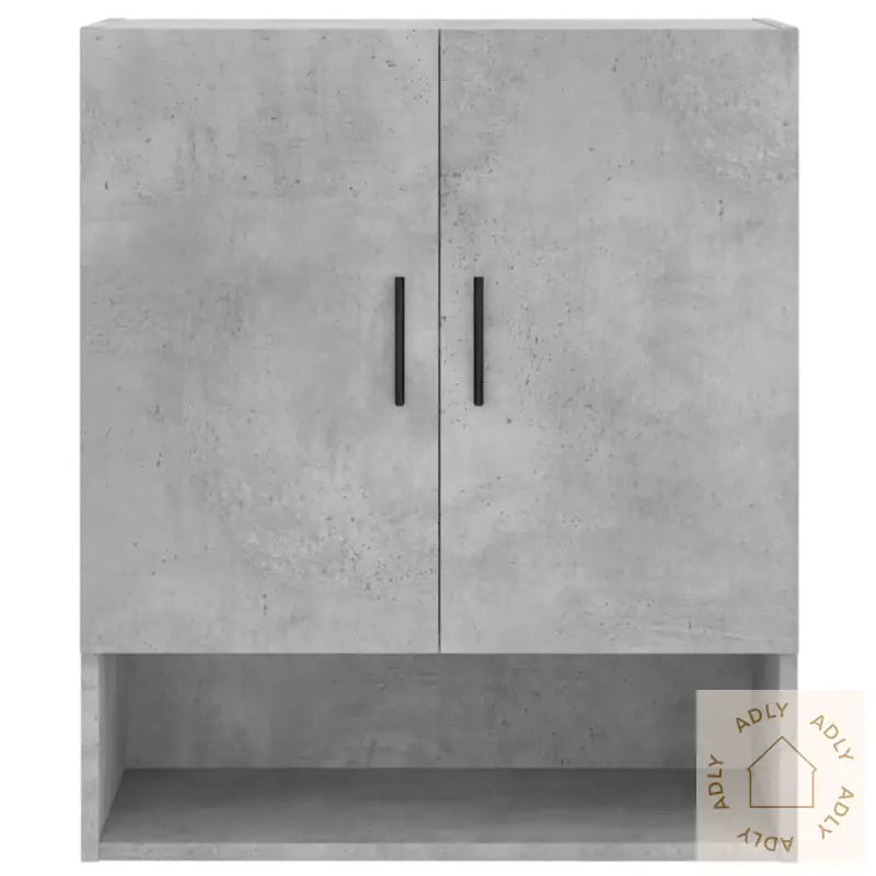 Veggskap Betonggrå 60X31X70 Cm Konstruert Tre