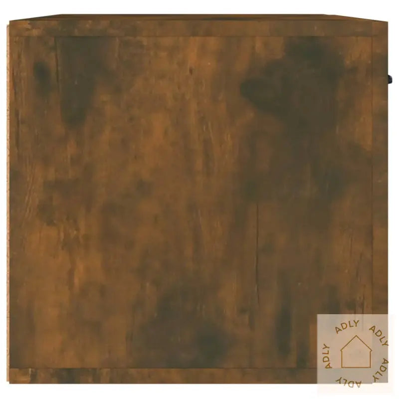 Veggskap Røkt Eik 60X36,5X35 Cm Konstruert Tre