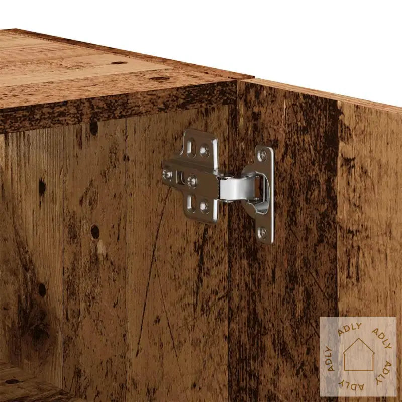 Veggskap Gammelt Tre 60X31X70 Cm Konstruert Tre