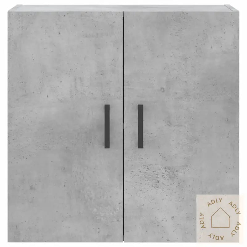 Veggskap Betonggrå 60X31X60 Cm Konstruert Tre