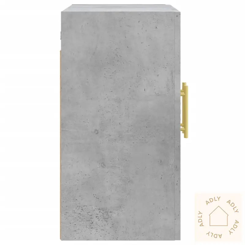 Veggskap Betonggrå 60X31X60 Cm Konstruert Tre