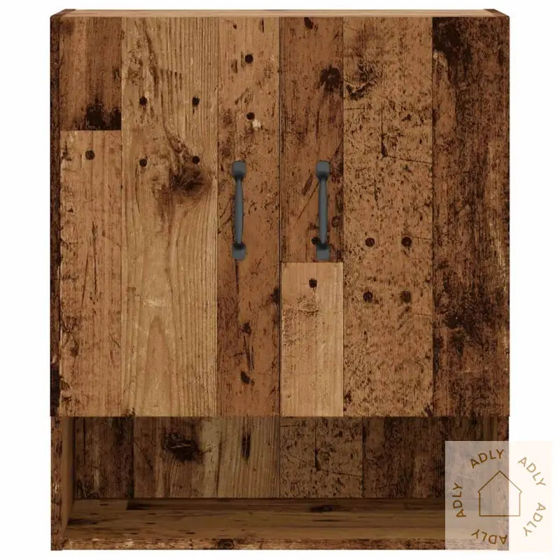 Veggskap Gammelt Tre 60X31X70 Cm Konstruert Tre