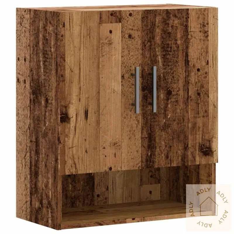 Veggskap Gammelt Tre 60X31X70 Cm Konstruert Tre