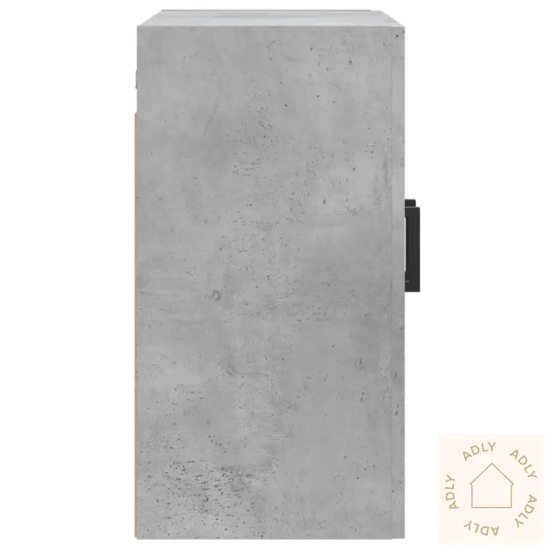Veggskap Betonggrå 60X31X60 Cm Konstruert Tre