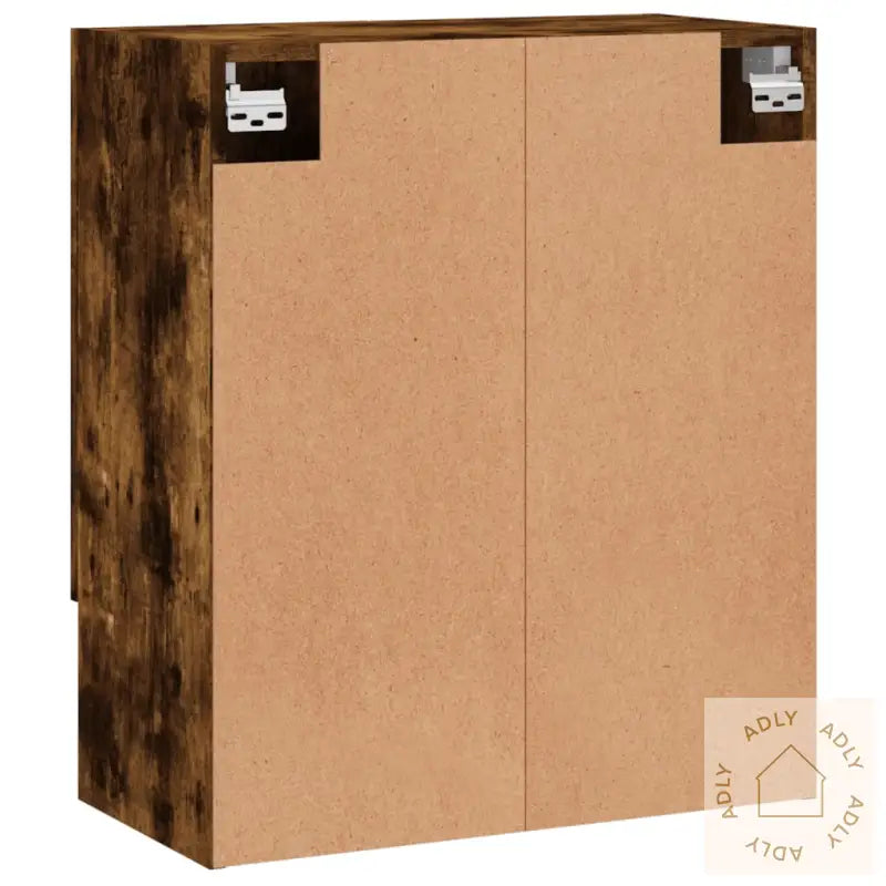 Veggskap Røkt Eik 60X31X70 Cm Konstruert Tre