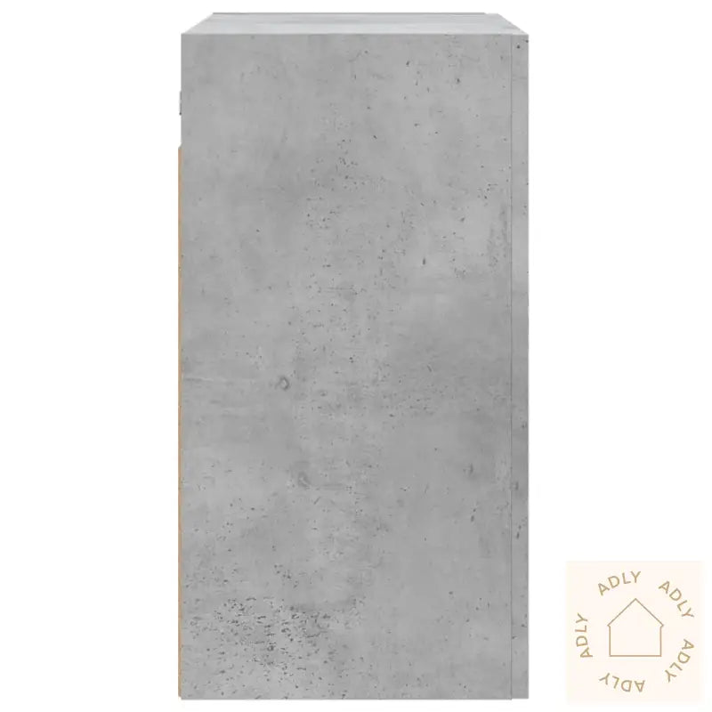 Veggskap Betonggrå 60X31X60 Cm Konstruert Tre