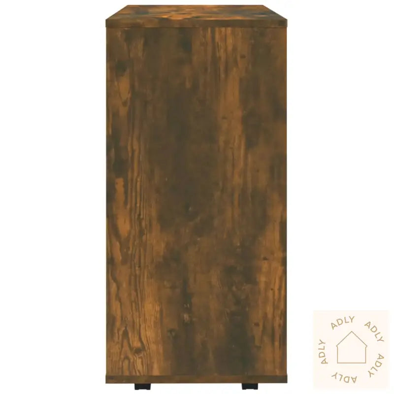 Rulleskap Røkt Eik 60X35X75 Cm Konstruert Tre