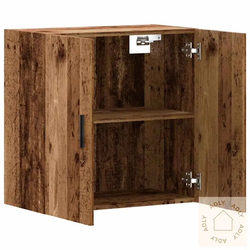 Veggskap Gammelt Tre 60X31X60 Cm Konstruert Tre