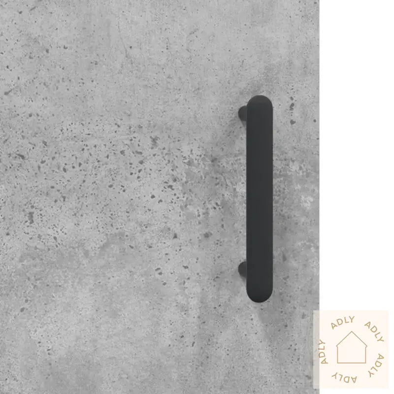 Veggskap Betonggrå 60X31X60 Cm Konstruert Tre