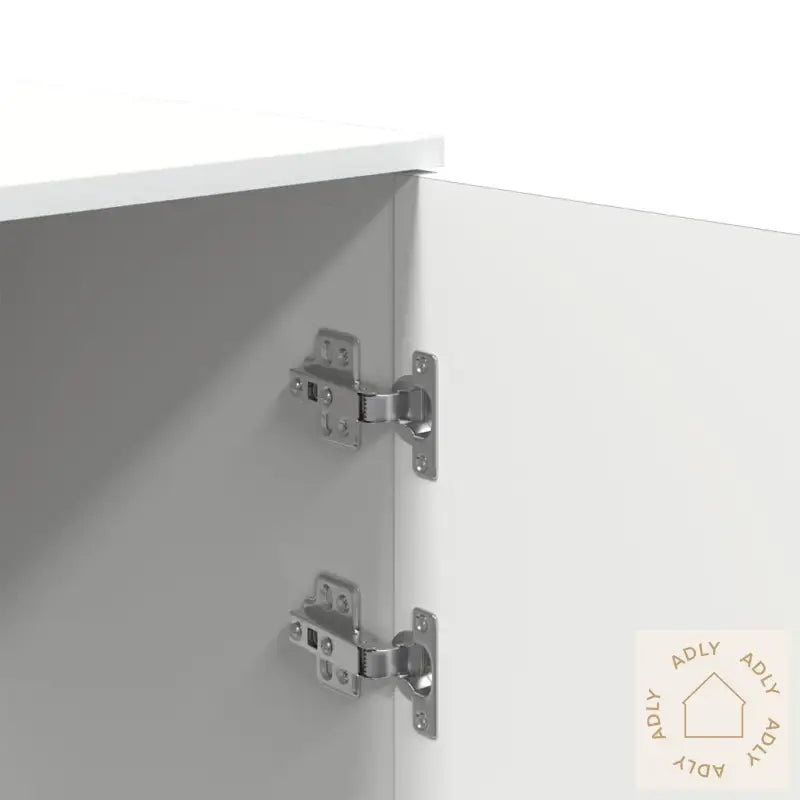 Oppbevaringsskap Hvit 40X45X103,5 Cm Konstruert Tre