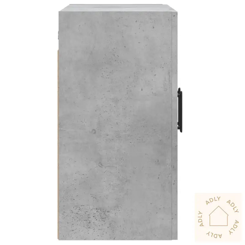 Veggskap Betonggrå 60X31X60 Cm Konstruert Tre