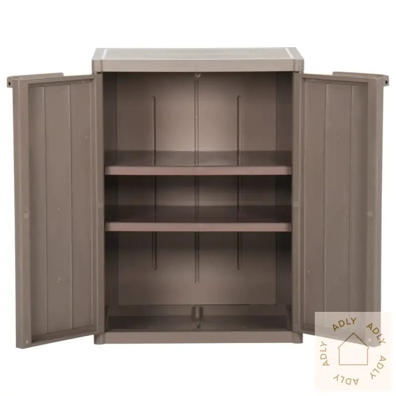 Oppbevaringsskap For Hage Brun 65X45X88 Cm Pp Treutseende