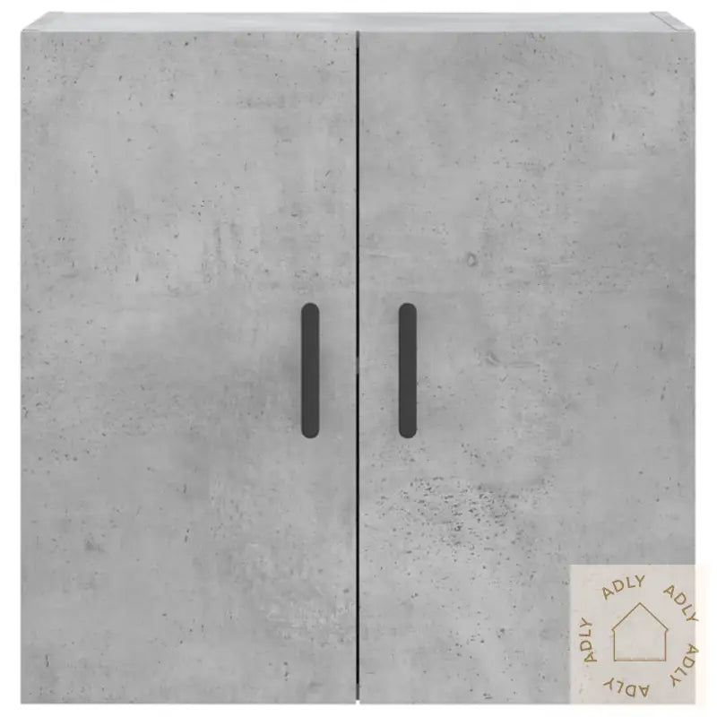 Veggskap Betonggrå 60X31X60 Cm Konstruert Tre