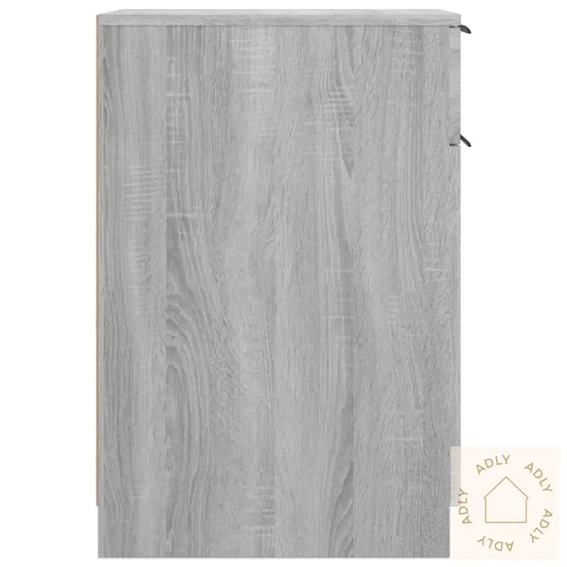 Skrivebordskap Grå Sonoma 33,5X50X75 Cm Konstruert Tre