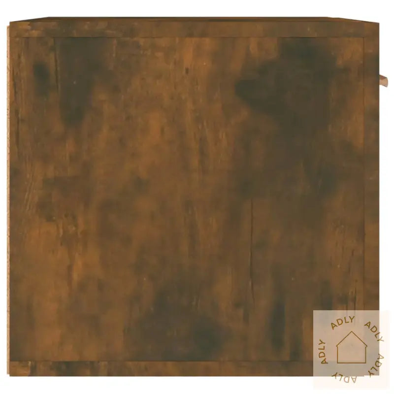 Veggskap Røkt Eik 60X36,5X35 Cm Konstruert Tre